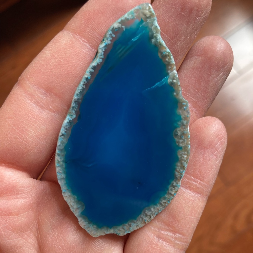 Blue Agate Slice